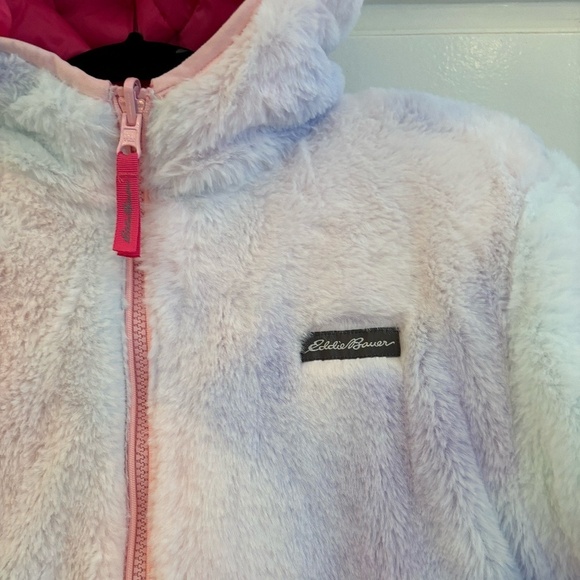 NWOT Eddie Bauer Youth Girls Reversible Jacket Large 14-16 - Picture 9 of 14
